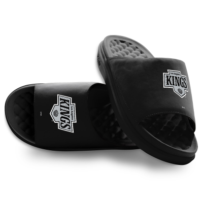 Подростковая Los Angeles Kings ISlide Black Primary Motive Slide Sandals