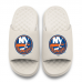 Подростковая New York Islanders ISlide Cream Primary Motive Slide Sandals