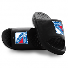 Подростковая New York Rangers ISlide Black Primary Motive Slide Sandals