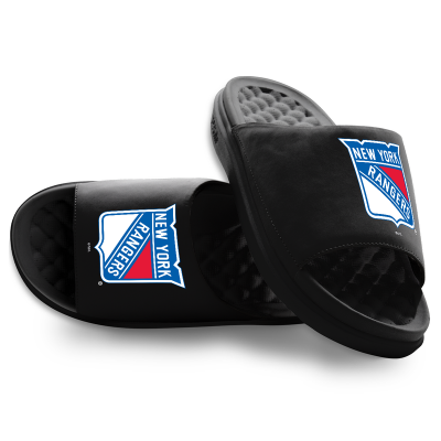 Подростковая New York Rangers ISlide Black Primary Motive Slide Sandals