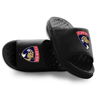 Подростковая Florida Panthers ISlide Black Primary Motive Slide Sandals