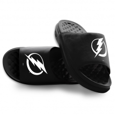 Подростковая Tampa Bay Lightning ISlide Black Primary Motive Slide Sandals Подростковая Tampa Bay Lightning ISlide Black Primary Motive Slide Sandals