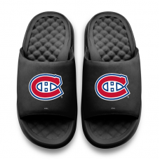 Подростковая Montreal Canadiens ISlide Black Primary Motive Slide Sandals Подростковая Montreal Canadiens ISlide Black Primary Motive Slide Sandals