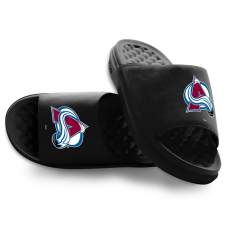 Подростковая Colorado Avalanche ISlide Black Primary Motive Slide Sandals Подростковая Colorado Avalanche ISlide Black Primary Motive Slide Sandals