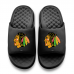 Подростковая Chicago Blackhawks ISlide Black Primary Motive Slide Sandals