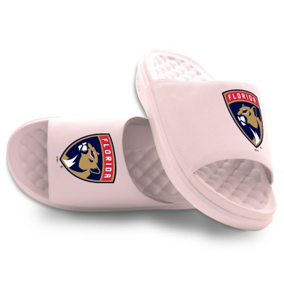 Подростковая Florida Panthers ISlide Pink Primary Motive Slide Sandals