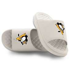 Подростковая Pittsburgh Penguins ISlide Cream Primary Motive Slide Sandals Подростковая Pittsburgh Penguins ISlide Cream Primary Motive Slide Sandals