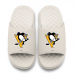 Подростковая Pittsburgh Penguins ISlide Cream Primary Motive Slide Sandals
