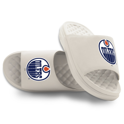 Шлепки Youth Edmonton Oilers ISlide Cream Primary Motive