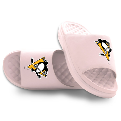 Подростковая Pittsburgh Penguins ISlide Pink Primary Motive Slide Sandals