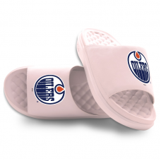 Шлепки Youth Edmonton Oilers ISlide Pink Primary Motive