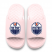 Шлепки Youth Edmonton Oilers ISlide Pink Primary Motive