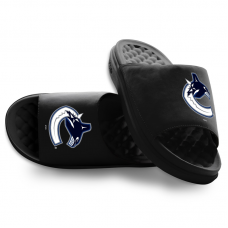 Подростковая Vancouver Canucks ISlide Black Primary Motive Slide Sandals