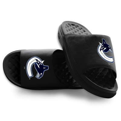 Подростковая Vancouver Canucks ISlide Black Primary Motive Slide Sandals