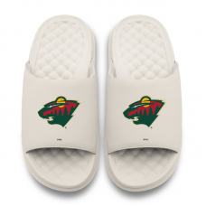 Подростковая Minnesota Wild ISlide Cream Primary Motive Slide Sandals
