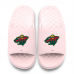 Подростковая Minnesota Wild ISlide Pink Primary Motive Slide Sandals