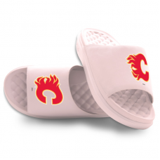 Подростковая Calgary Flames ISlide Pink Primary Motive Slide Sandals