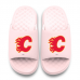 Подростковая Calgary Flames ISlide Pink Primary Motive Slide Sandals