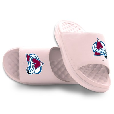 Подростковая Colorado Avalanche ISlide Pink Primary Motive Slide Sandals