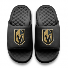 Подростковая Vegas Golden Knights ISlide Black Primary Motive Slide Sandals