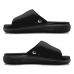 Unisex Vancouver Canucks ISlide Black Minimalistic Motive Slide Sandals