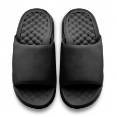 Unisex Winnipeg Jets ISlide Black Minimalistic Motive Slide Sandals