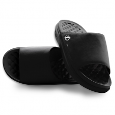 Unisex Tampa Bay Lightning ISlide Black Minimalistic Motive Slide Sandals