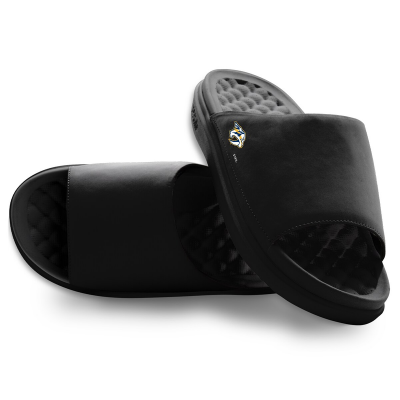 Unisex Nashville Predators ISlide Black Minimalistic Motive Slide Sandals