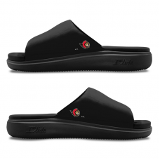 Unisex Ottawa Senators ISlide Black Minimalistic Motive Slide Sandals