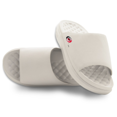 Unisex Carolina Hurricanes ISlide Cream Minimalistic Motive Slide Sandals