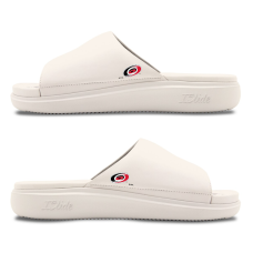 Unisex Carolina Hurricanes ISlide Cream Minimalistic Motive Slide Sandals
