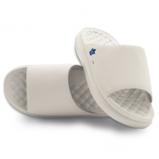 Unisex Toronto Maple Leafs ISlide Cream Minimalistic Motive Slide Sandals
