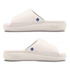 Unisex Toronto Maple Leafs ISlide Cream Minimalistic Motive Slide Sandals