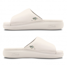 Unisex Nashville Predators ISlide Cream Minimalistic Motive Slide Sandals
