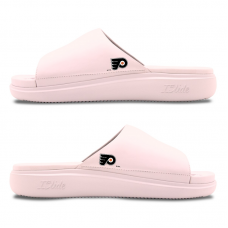 Unisex Philadelphia Flyers ISlide Pink Minimalistic Motive Slide Sandals