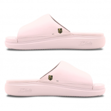 Unisex Vegas Golden Knights ISlide Pink Minimalistic Motive Slide Sandals