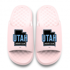 Unisex Utah Hockey Club ISlide Pink Primary Motive Slide Sandals
