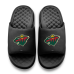 Unisex Minnesota Wild ISlide Black Primary Motive Slide Sandals