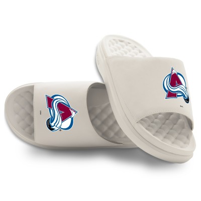 Unisex Colorado Avalanche ISlide Cream Primary Motive Slide Sandals