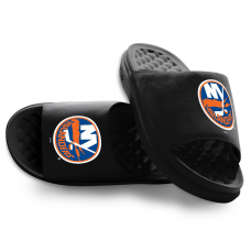 Unisex New York Islanders ISlide Black Primary Motive Slide Sandals Unisex New York Islanders ISlide Black Primary Motive Slide Sandals