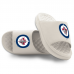 Unisex Winnipeg Jets ISlide Cream Primary Motive Slide Sandals