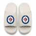 Unisex Winnipeg Jets ISlide Cream Primary Motive Slide Sandals