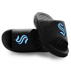 Unisex Seattle Kraken ISlide Black Primary Motive Slide Sandals