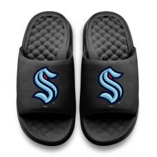 Unisex Seattle Kraken ISlide Black Primary Motive Slide Sandals