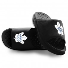 Unisex Toronto Maple Leafs ISlide Black Primary Motive Slide Sandals