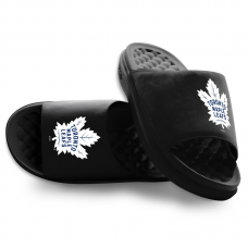 Unisex Toronto Maple Leafs ISlide Black Primary Motive Slide Sandals