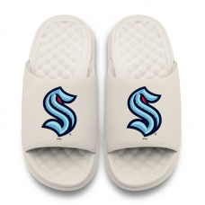 Unisex Seattle Kraken ISlide Cream Primary Motive Slide Sandals