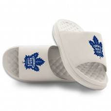 Unisex Toronto Maple Leafs ISlide Cream Primary Motive Slide Sandals