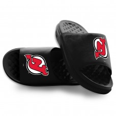 Unisex New Jersey Devils ISlide Black Primary Motive Slide Sandals