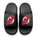 Unisex New Jersey Devils ISlide Black Primary Motive Slide Sandals